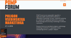 Desktop Screenshot of pomp-forum.si